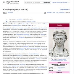 Claude (empereur romain)