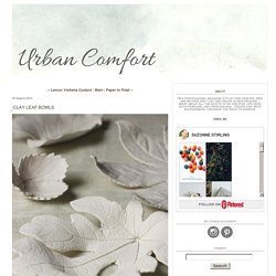 Arcilla Leaf Bowls - Urban Comfort