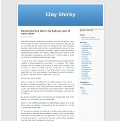 Clay Shirky