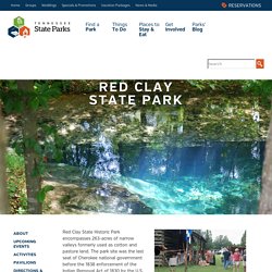 Red Clay State Park — Tennessee State Parks