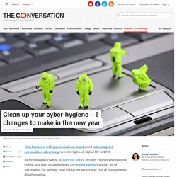 Clean up your cyber-hygiene – 6 changes to make in the new year