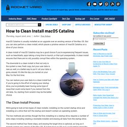 How to Clean Install macOS Catalina