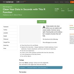 Clean Your Data in Seconds with This R Function