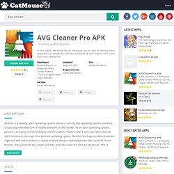 AVG Cleaner Pro APK - Download for Android Device Vesrion 4.16.0 !!