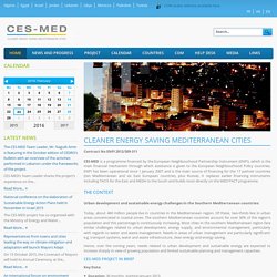CES MED - CLEANER ENERGY SAVING MEDITERRANEAN CITIES