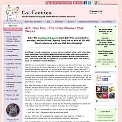 Anti Icky Poo - Clean and Remove Cat Urine Smell
