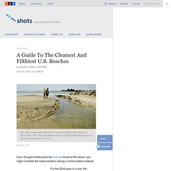 A Guide To The Cleanest And Filthiest U.S. Beaches : Shots - Health Blog