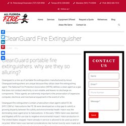 CleanGuard Fire Extinguisher