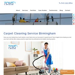 Carpet Cleaning Service Birmingham - TCMS (Midlands) Ltd