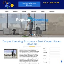 Carpet cleaning Brisbane