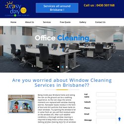Window Cleaning Services Brisbane