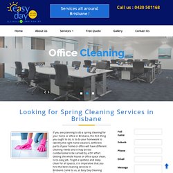Spring cleaning Brisbane