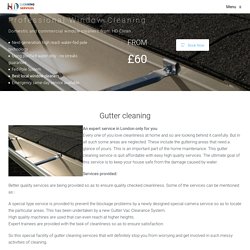 Gutter cleaning – HD Clean