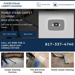 Power Steam Carpet Cleaning, best carpet cleaner Mansfield TX