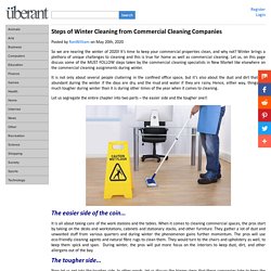 Steps of Winter Cleaning from Commercial Cleaning Companies