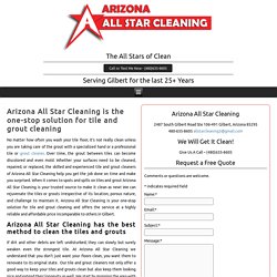Best Tile Grout Cleaning in Chandler