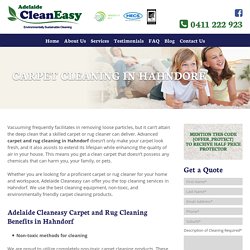 Carpet Cleaning Hahndorf