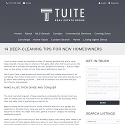 14 Deep-Cleaning Tips For Homeowners