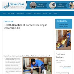 Carpet Cleaning Oceanside CA - Carpet Cleaners