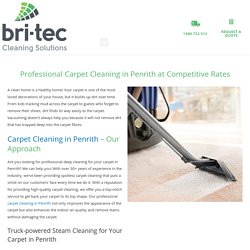 Qualified Carpet Cleaning in Penrith - Bri-tec Cleaning Solutions