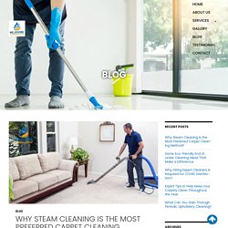Why Steam Cleaning Is the Most Preferred Carpet Cleaning Method?