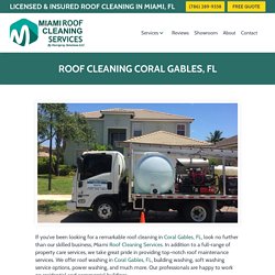 Pressure Cleaning Service Coral Gables
