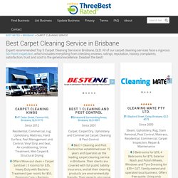 3 Best Carpet Cleaning Service in Brisbane, QLD