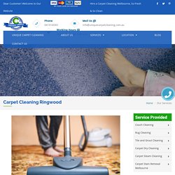 Carpet Cleaning Ringwood