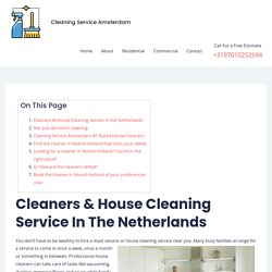 Low Cost House Cleaning Service