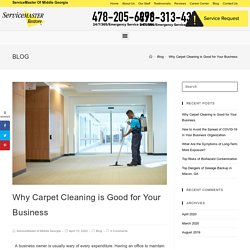 Carpet Cleaning is Good for Business