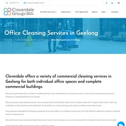 Commercial Cleaning Service in Geelong