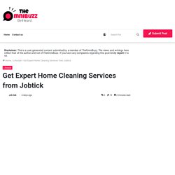 Get Expert Home Cleaning Services from Jobtick