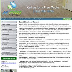 Carpet Cleaning Services in Montreal