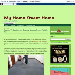 Reasons To Book Carpet Cleaning Services From a Reliable Firm