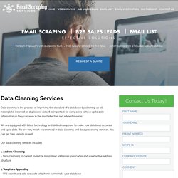 Email Scraping Services