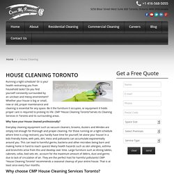 cleaning services Toronto