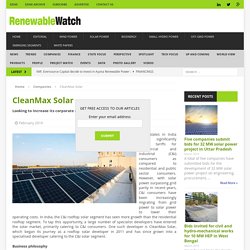 CleanMax Solar