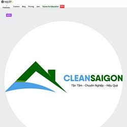 cleansaigon (Clean Saigon) - Replit