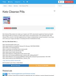 Keto Cleanse Pills - Services (Others) - Yclas