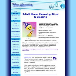 House Cleansing Ritual