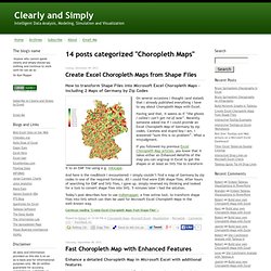 Clearly and Simply: Choropleth Maps