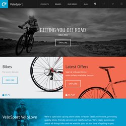 VeloSport, Cleethorpes, UK - Specialized, Trek, Focus & Genesis Bikes & Cycle Accessories