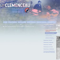 Clemenceau et la censure - Clemenceau, 1918-2018