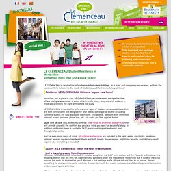 LE CLÉMENCEAU Montpellier: Much more than just a place to live!