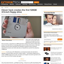Clever hack creates the first 128GB 3.5-inch floppy drive
