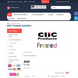 CliC Frosted Lunettes