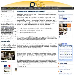 D-Clic - Présentation de l’association D-clic