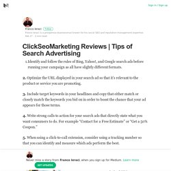 ClickSeoMarketing Reviews