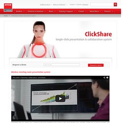 ClickShare wireless presentation system