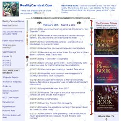 Cliff Pickover's RealityCarnival